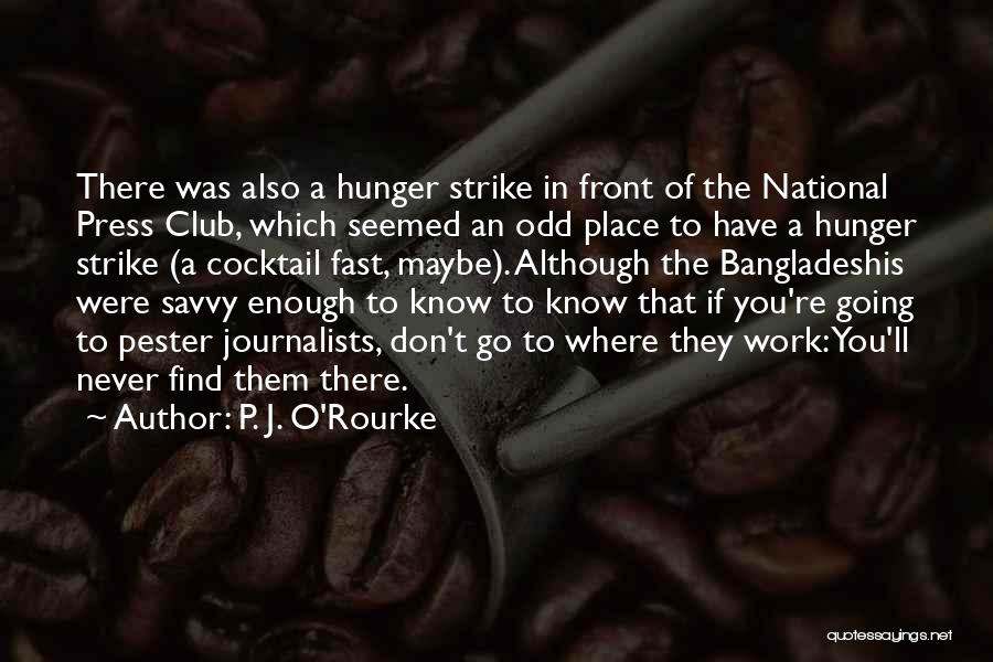 Best Cocktail Quotes By P. J. O'Rourke