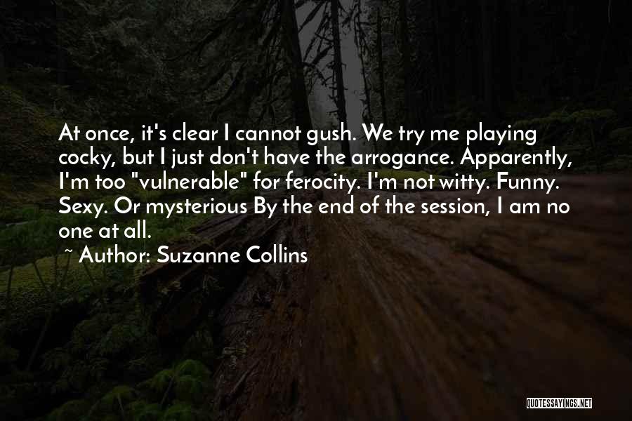 Best Cocky Quotes By Suzanne Collins