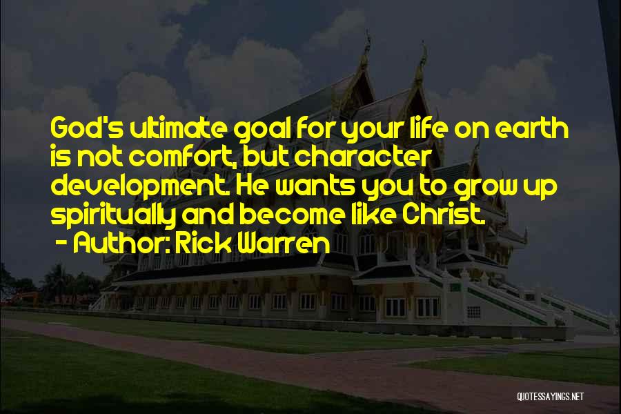 Best Cod Character Quotes By Rick Warren