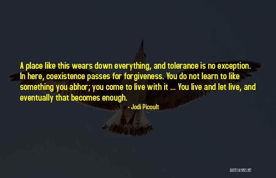 Best Coexistence Quotes By Jodi Picoult Best Coexistence Quotes By Jodi Picoult