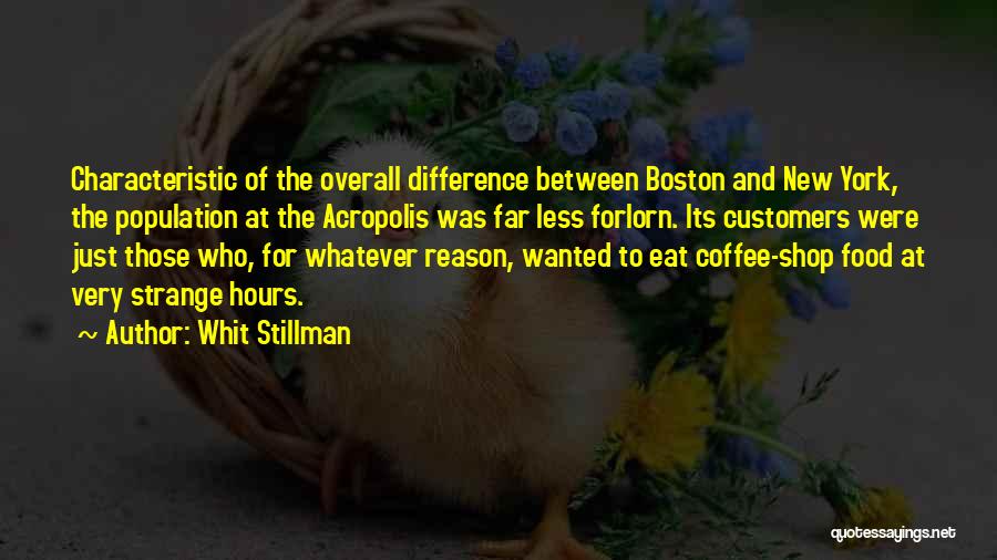 Best Coffee Shop Quotes By Whit Stillman