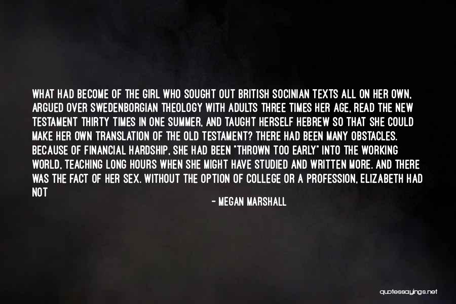 Best College Friendship Quotes By Megan Marshall Best College Friendship Quotes By Megan Marshall