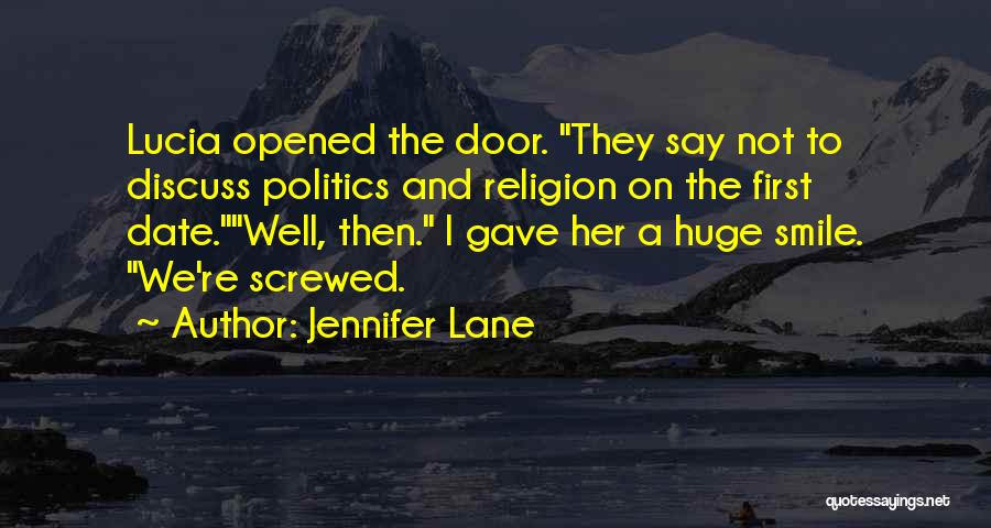 Best College Sports Quotes By Jennifer Lane