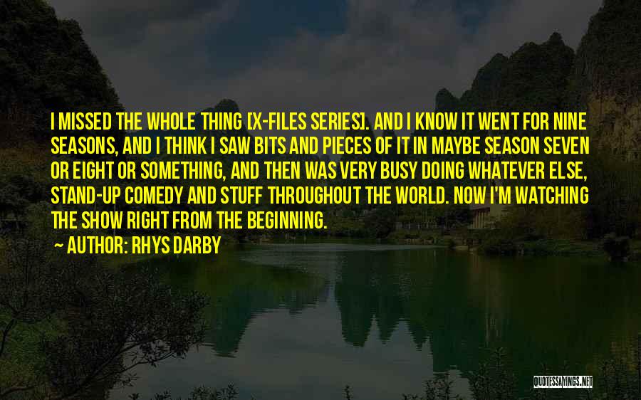 Best Comedy Series Quotes By Rhys Darby