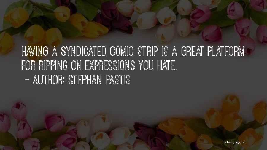 Best Comic Strip Quotes By Stephan Pastis