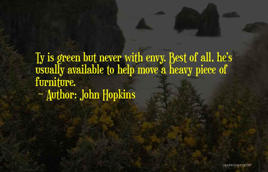 Best Comics Quotes By John Hopkins