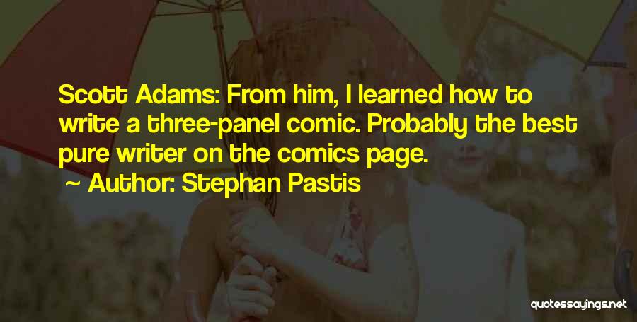 Best Comics Quotes By Stephan Pastis