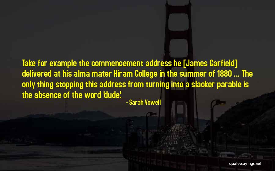 Best Commencement Quotes By Sarah Vowell Best Commencement Quotes By Sarah Vowell