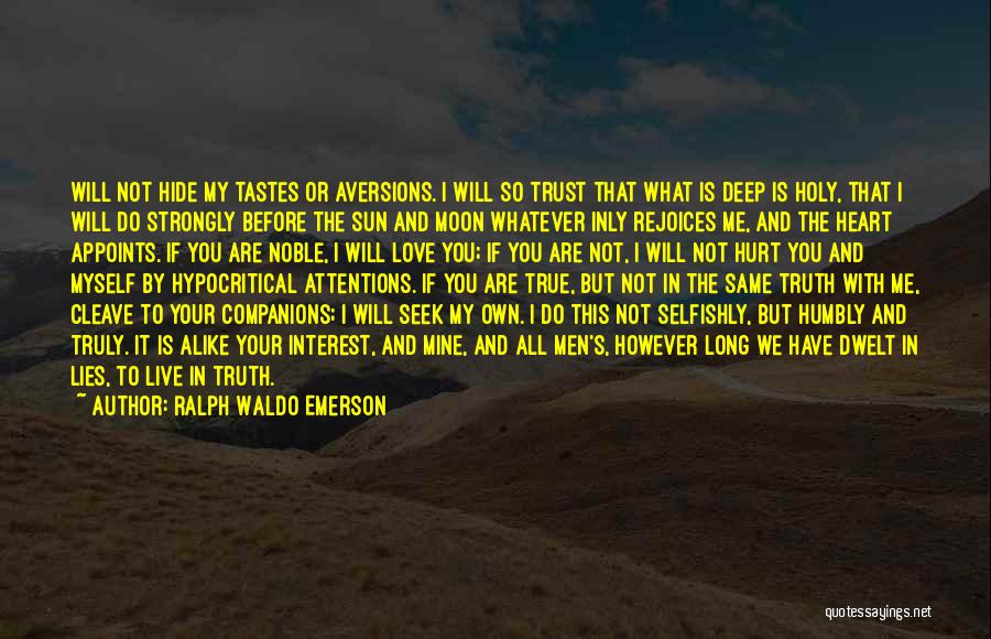 Best Companions Quotes By Ralph Waldo Emerson