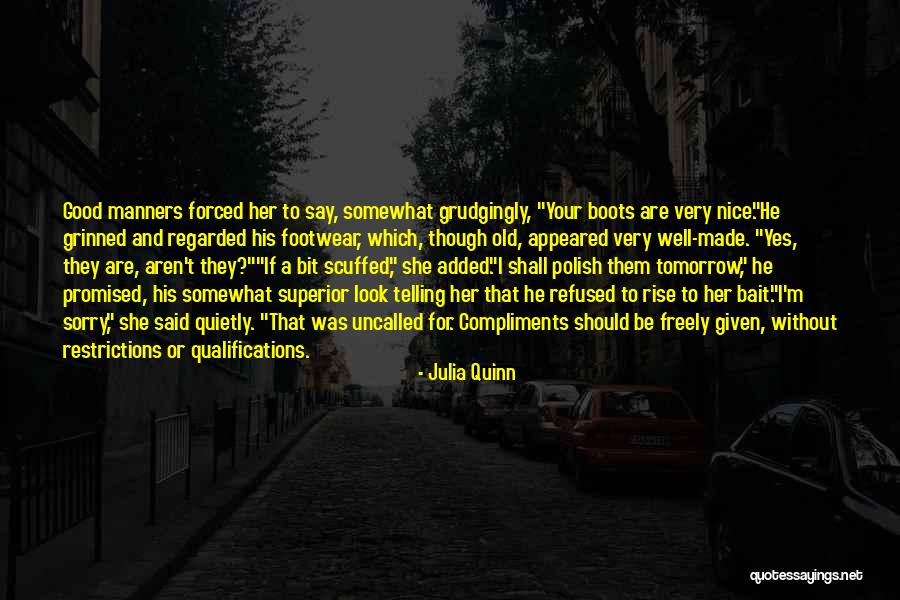 Best Compliments Quotes By Julia Quinn Best Compliments Quotes By Julia Quinn