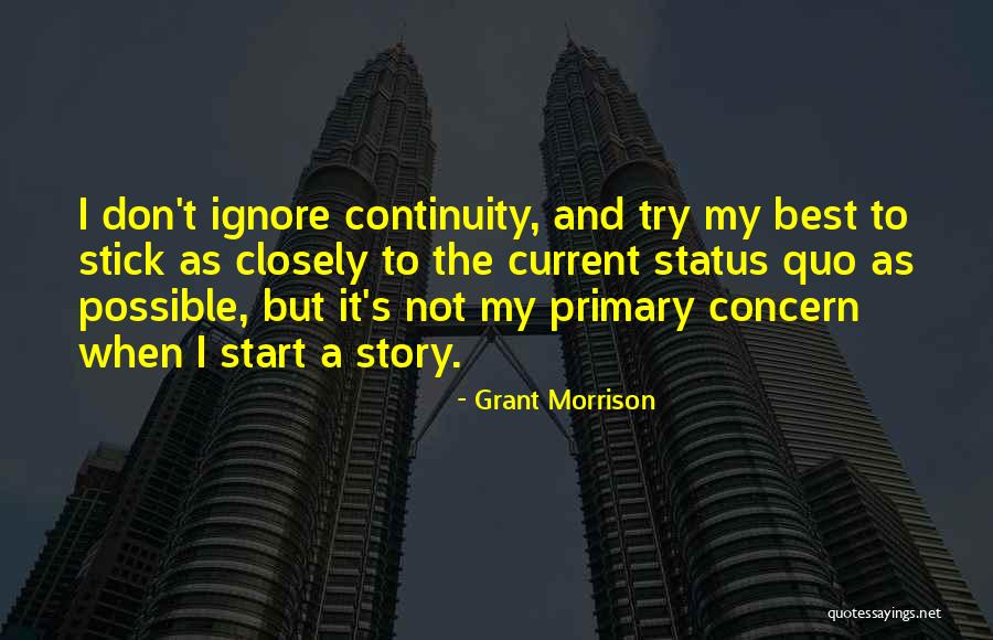 Best Concern Quotes By Grant Morrison