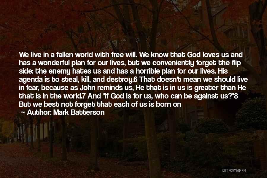 Best Concern Quotes By Mark Batterson