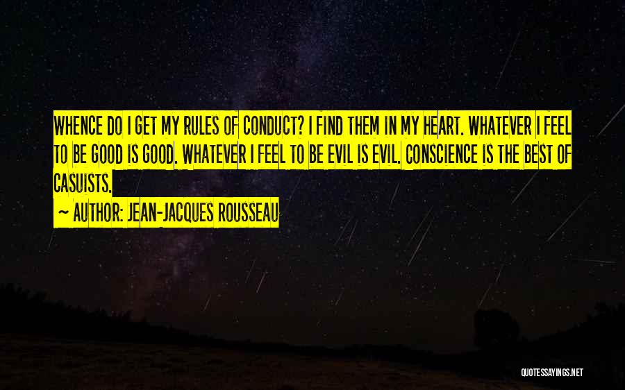 Best Conduct Quotes By Jean-Jacques Rousseau