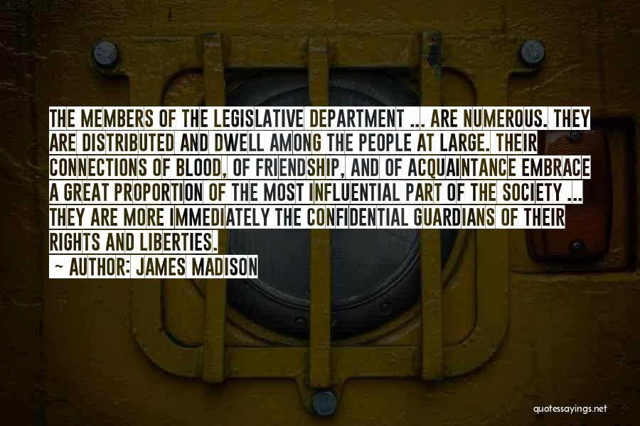 Best Confidential Quotes By James Madison