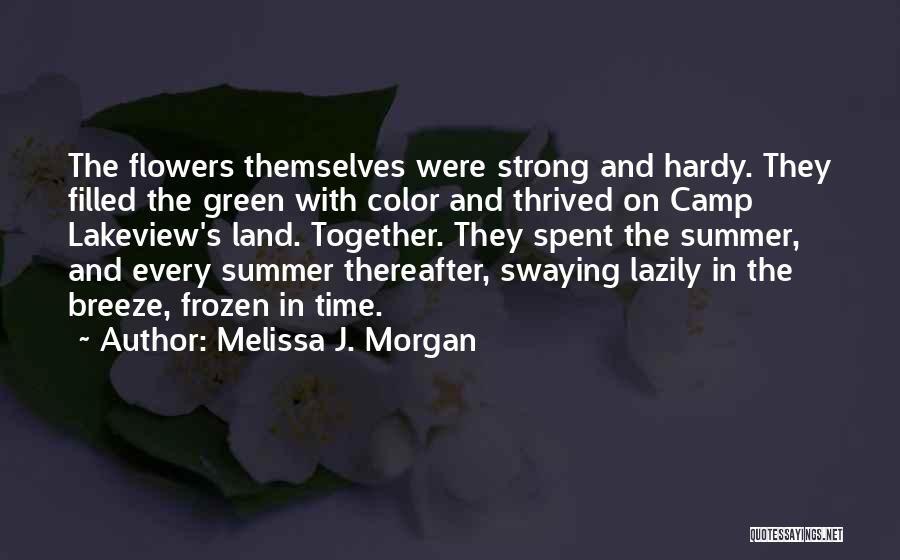 Best Confidential Quotes By Melissa J. Morgan