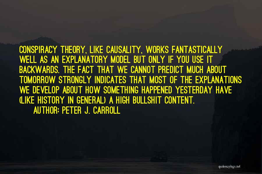 Best Conspiracy Theory Quotes By Peter J. Carroll