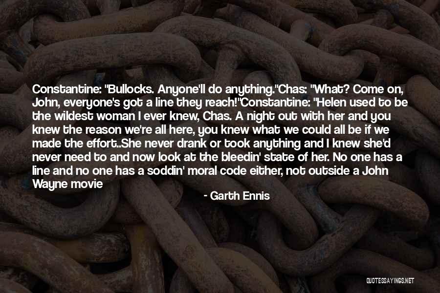 Best Constantine Quotes By Garth Ennis Best Constantine Quotes By Garth Ennis