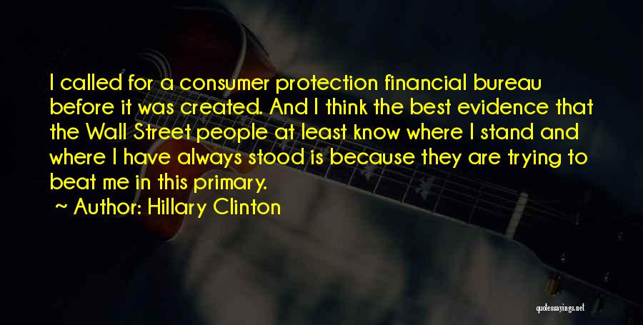 Best Consumer Quotes By Hillary Clinton