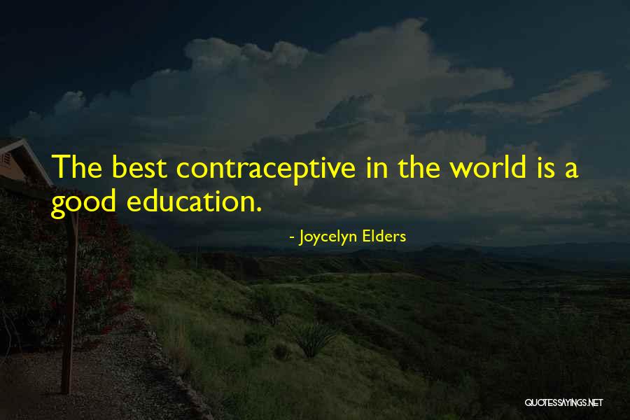 Best Contraceptive Quotes By Joycelyn Elders Best Contraceptive Quotes By Joycelyn Elders