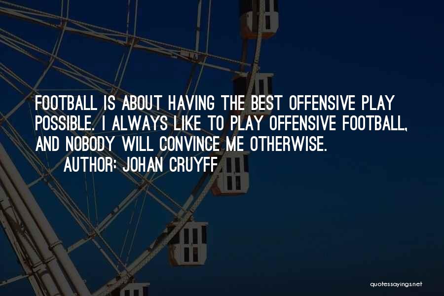 Best Convince Quotes By Johan Cruyff