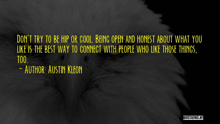 Best Cool Quotes By Austin Kleon