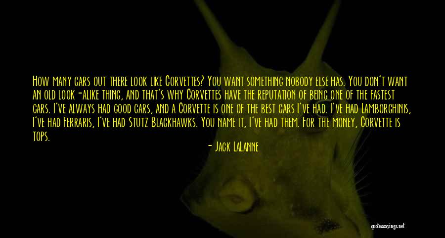 Best Corvette Quotes By Jack LaLanne