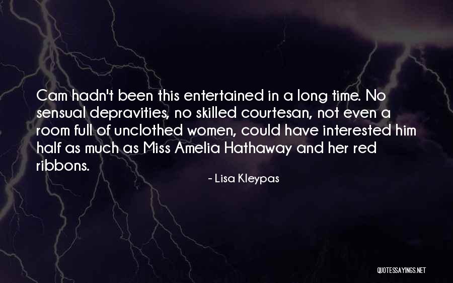 Best Courtesan Quotes By Lisa Kleypas