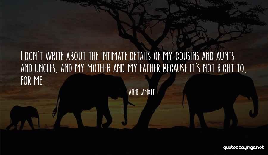 Best Cousins Quotes By Anne Lamott