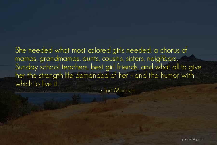 Best Cousins Quotes By Toni Morrison Best Cousins Quotes By Toni Morrison
