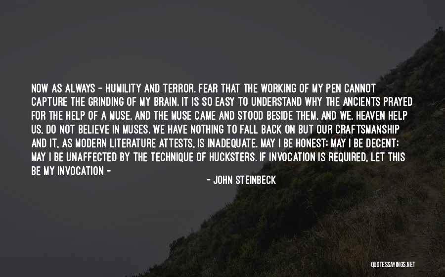 Best Craftsmanship Quotes By John Steinbeck