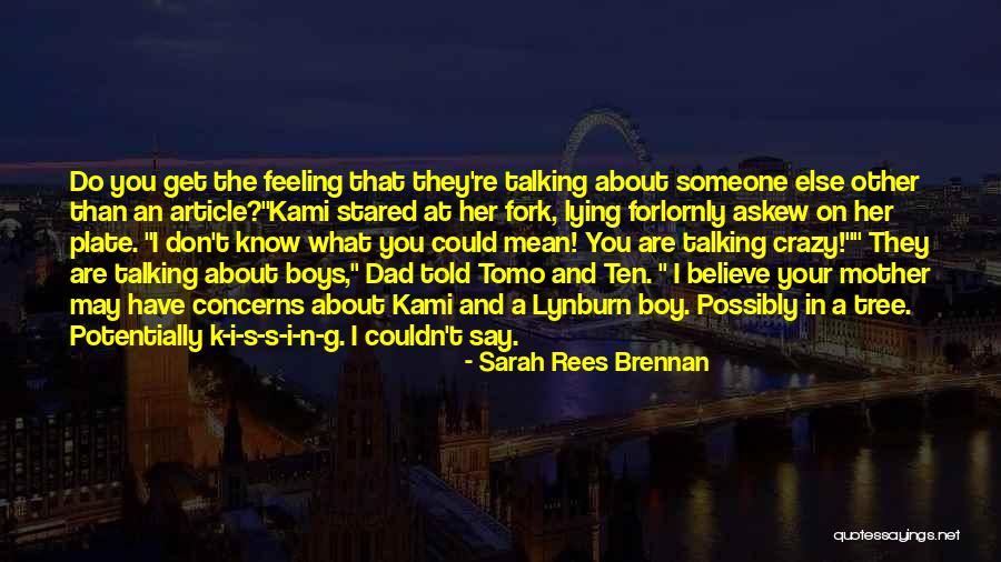 Best Crazy And Funny Quotes By Sarah Rees Brennan Best Crazy And Funny Quotes By Sarah Rees Brennan