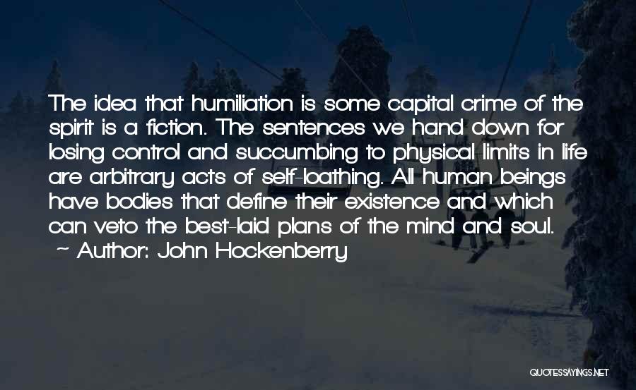 Best Crime Fiction Quotes By John Hockenberry