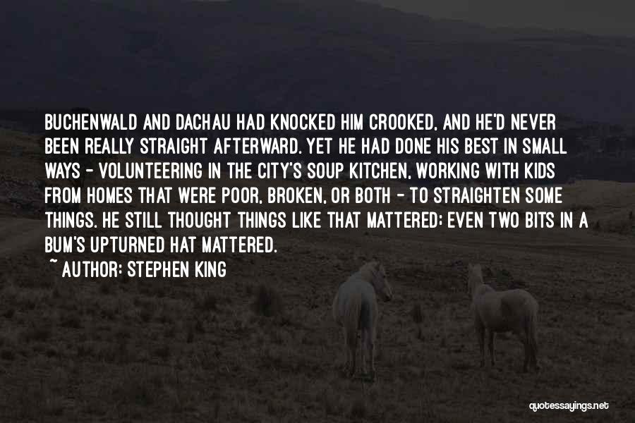 Best Crooked Quotes By Stephen King