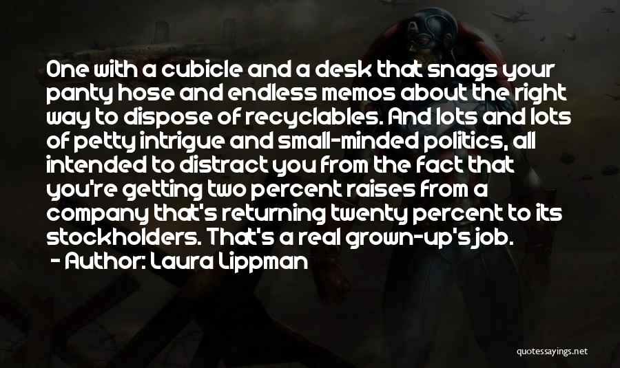 Best Cubicle Quotes By Laura Lippman