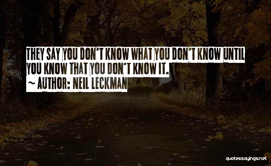 Best Cubicle Quotes By Neil Leckman