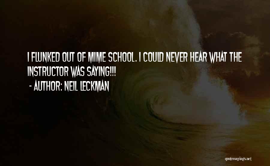 Best Cubicle Quotes By Neil Leckman