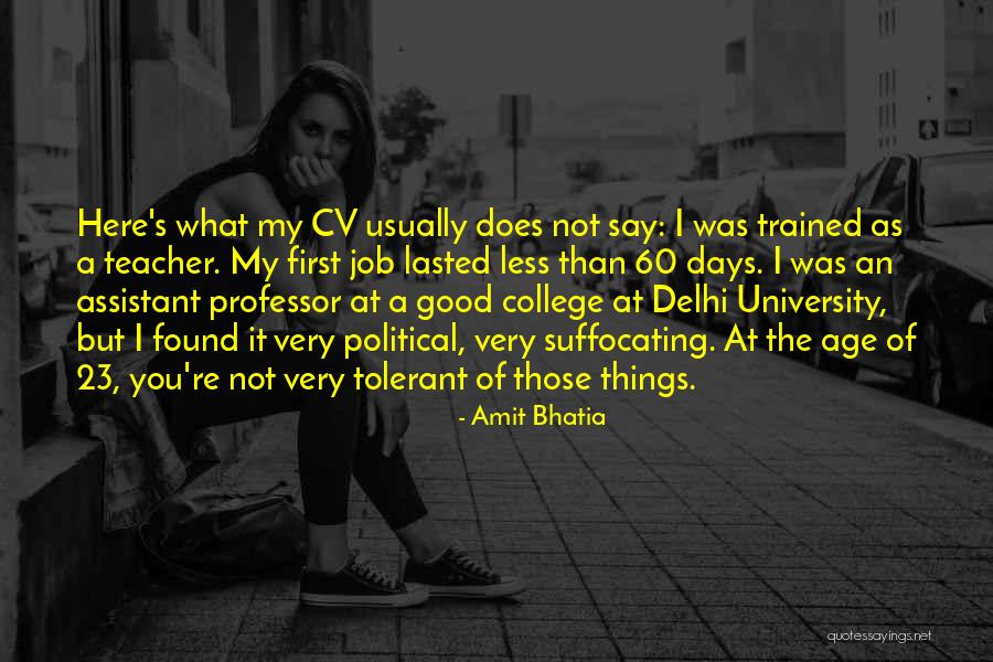 Best Cv Quotes By Amit Bhatia