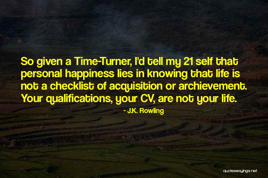 Best Cv Quotes By J.K. Rowling