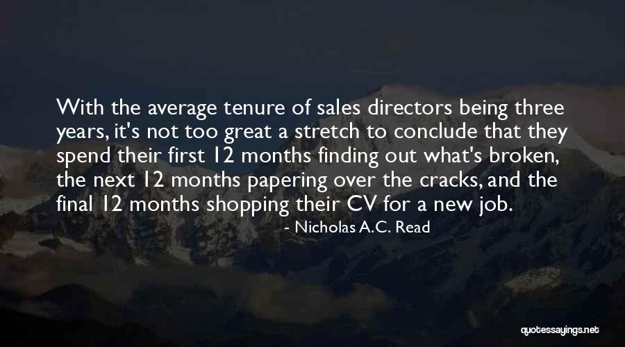 Best Cv Quotes By Nicholas A.C. Read Best Cv Quotes By Nicholas A.C. Read