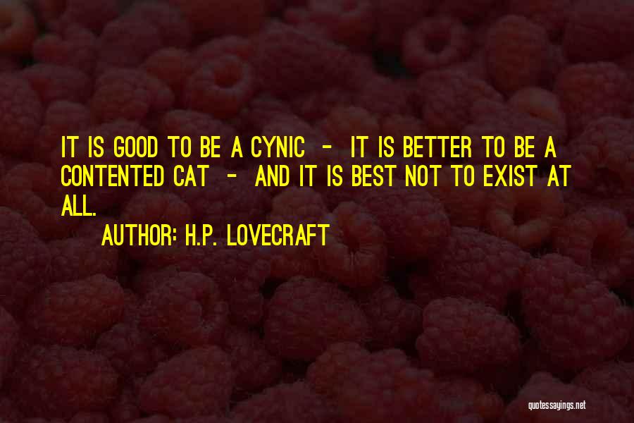 Best Cynic Quotes By H.P. Lovecraft