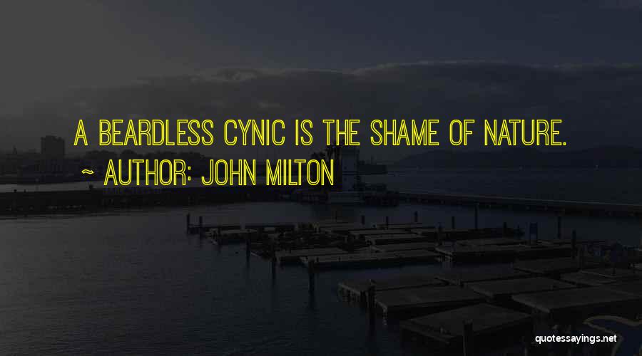 Best Cynic Quotes By John Milton