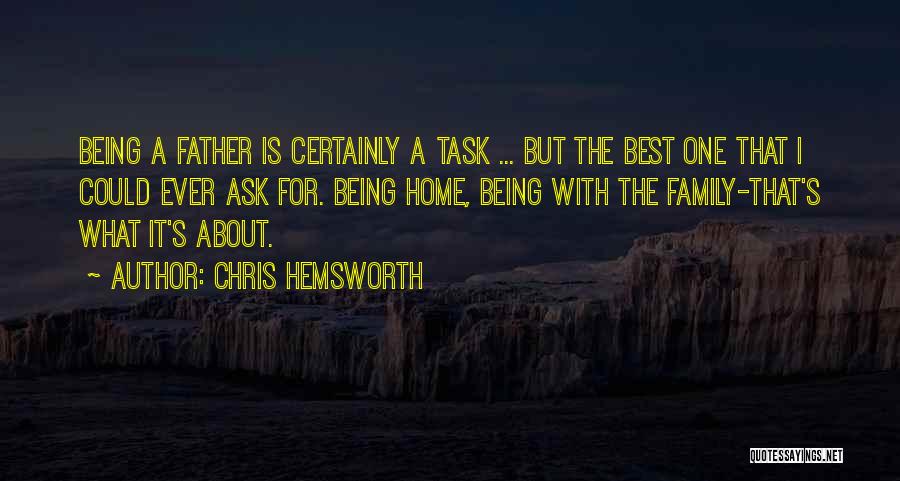 Best Dad Ever Quotes By Chris Hemsworth