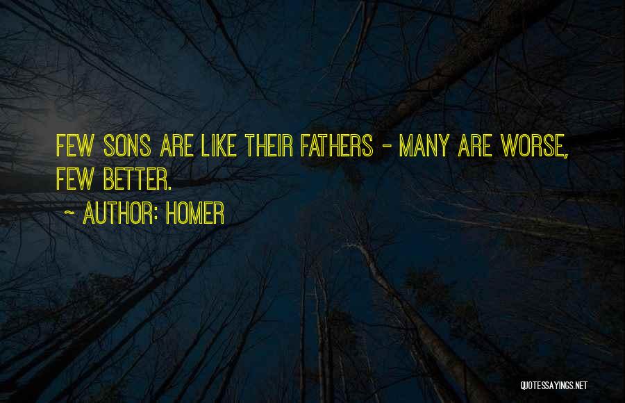 Best Dad To Son Quotes By Homer