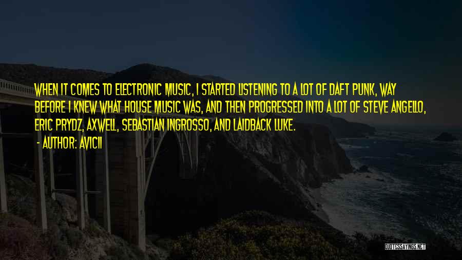 Best Daft Punk Quotes By Avicii