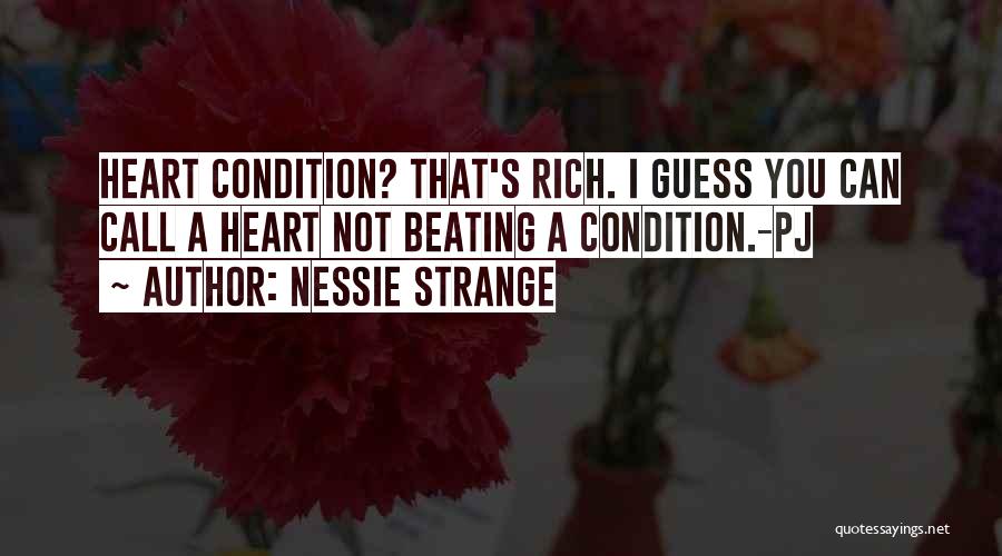 Best Dark Humor Quotes By Nessie Strange
