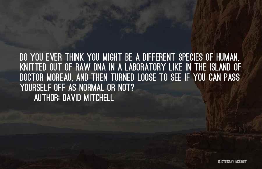 Best Dark Humour Quotes By David Mitchell