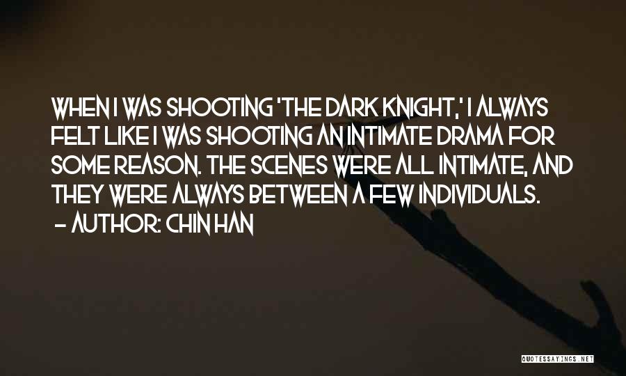 Best Dark Knight Quotes By Chin Han