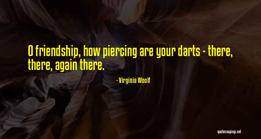 Best Darts Quotes By Virginia Woolf