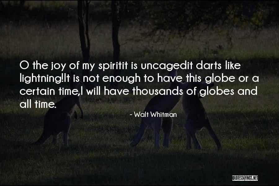 Best Darts Quotes By Walt Whitman