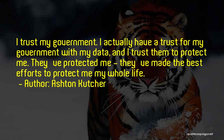 Best Data Quotes By Ashton Kutcher
